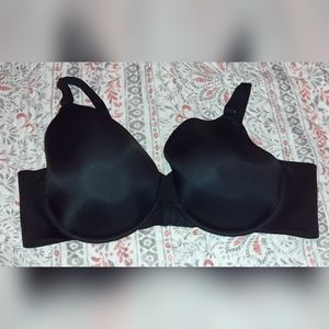Cacique 48dd full coverage backsmoother bra padded underwire black
